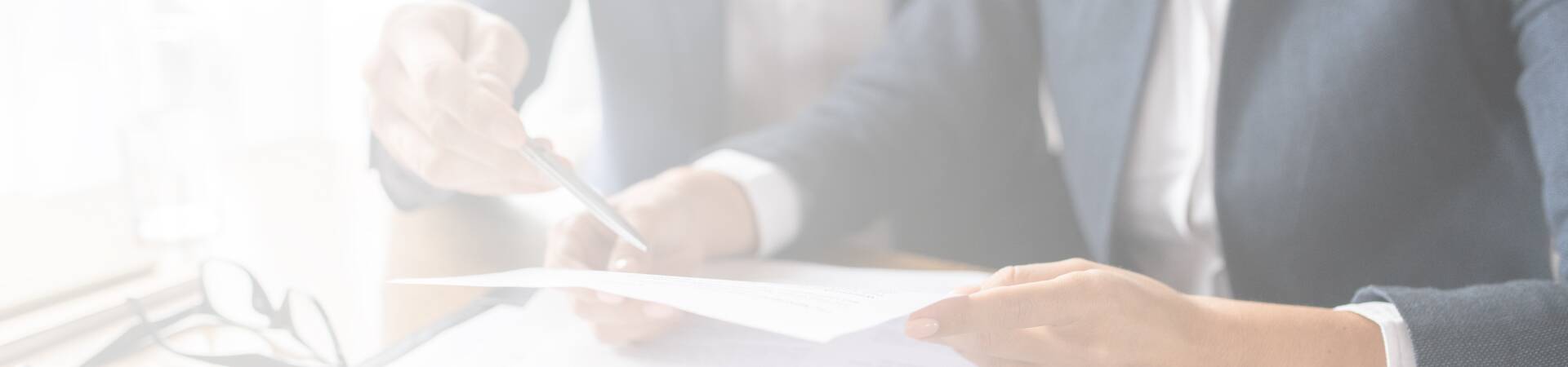 attorneys looking over documents
